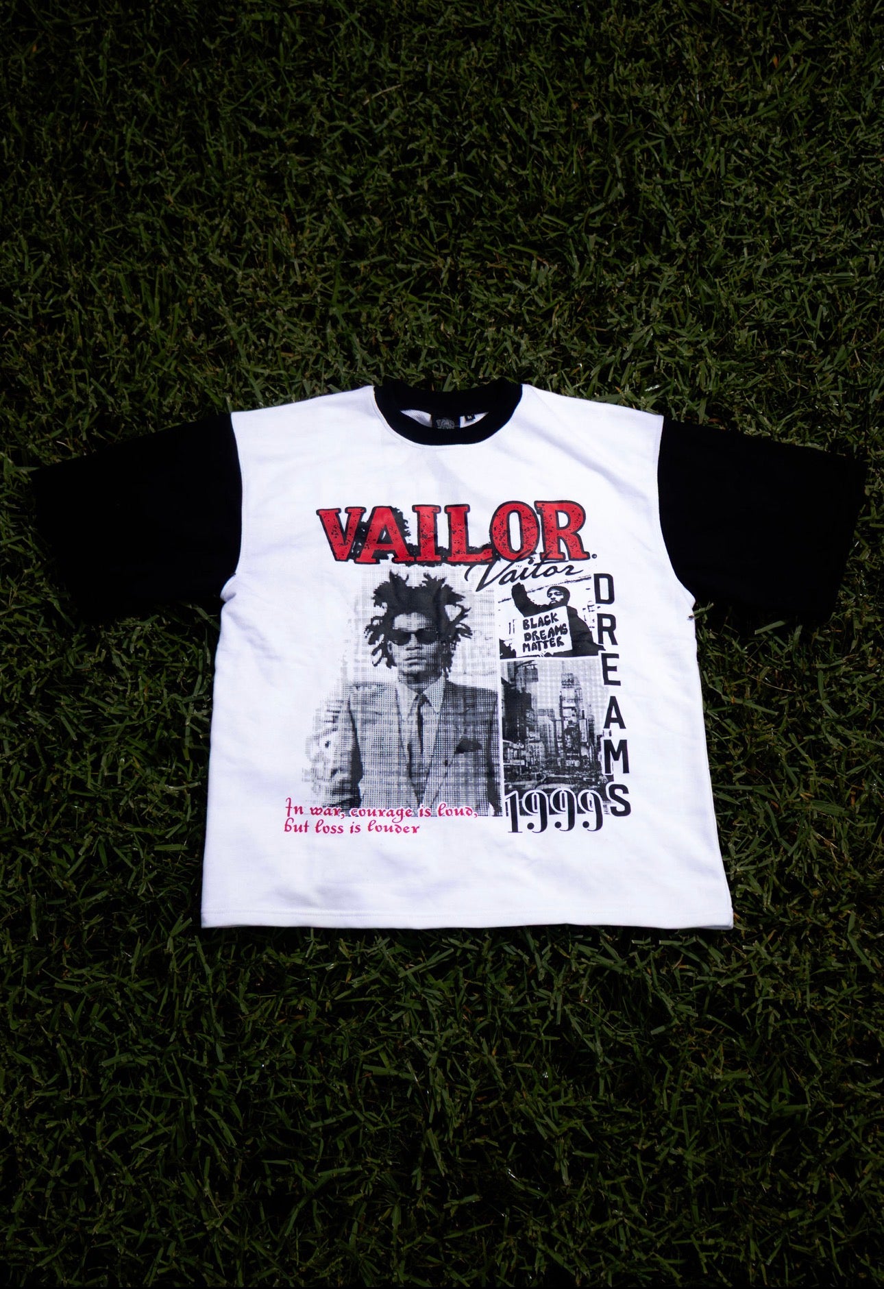 Against The Odds White tee