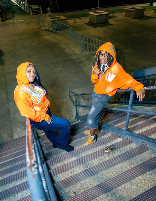 Sunset Drift Zip up hoodie