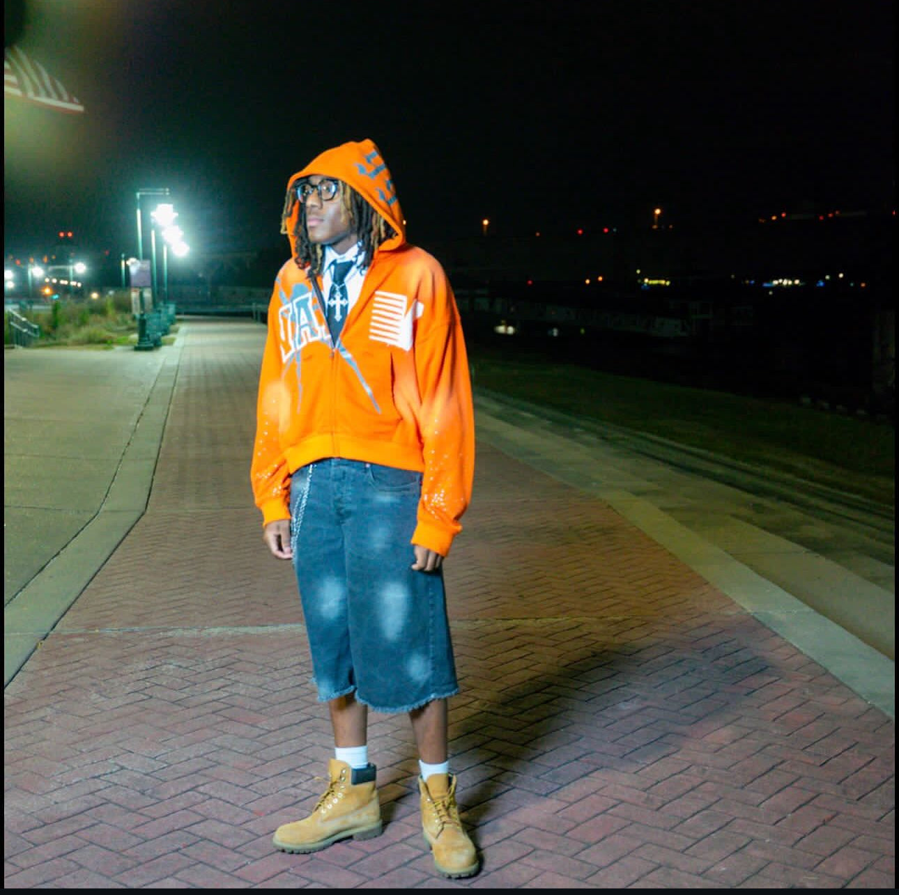 Sunset Drift Zip up hoodie