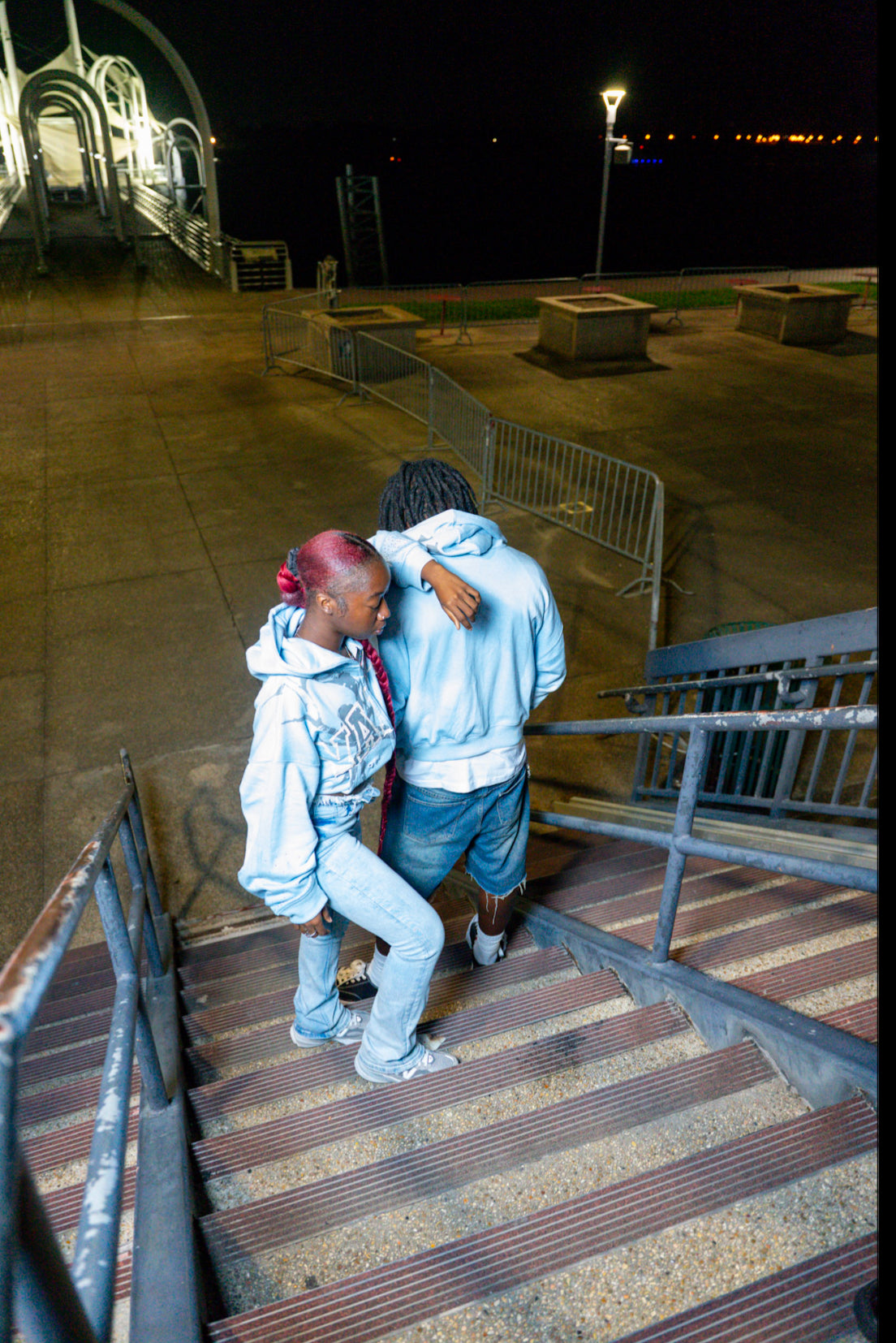 Frost Shadow Zip-Up Hoodie